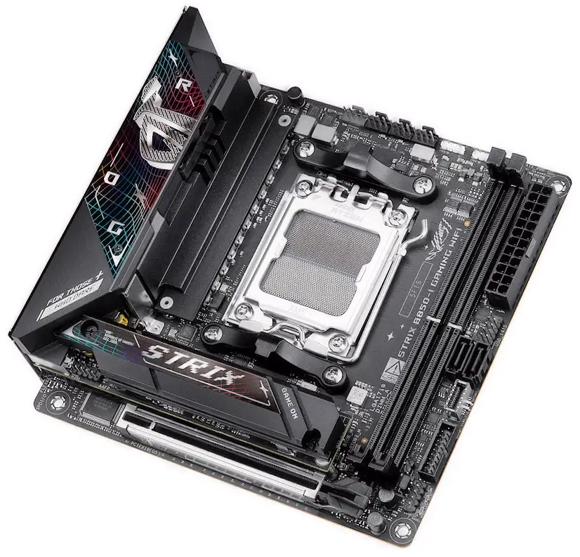 Montaje ASUS ROG STRIX B850-I GAMING WIFI Cinco Villas Informático Cinco Villas - Montaje ASUS ROG STRIX B850-I GAMING WIFI Cinco Villas