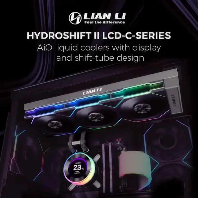 Montaje Refrigeración Líquida LIAN LI Hydroshift II LCD Gaming PC Cinco Villas Montaje Refrigeración Líquida LIAN LI Hydroshift II LCD Gaming PC Cinco Villas